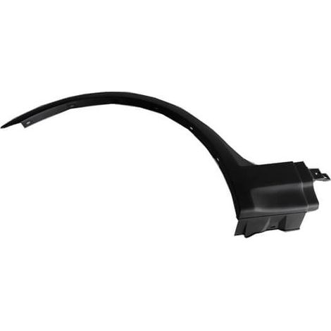 Extension d'aile avant gauche noire BMW X3 1 E83 phase 2 2006-2010