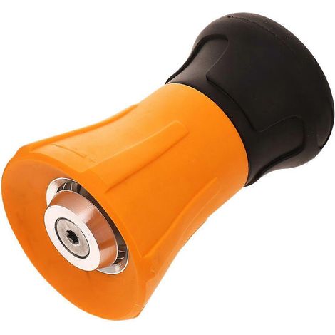 Buse d'arrosage haute pression standard américaine pour tuyau d'incendie, lavage de voiture, arrosage de jardin, accessoires d'irrigation (jaune) (1/4)