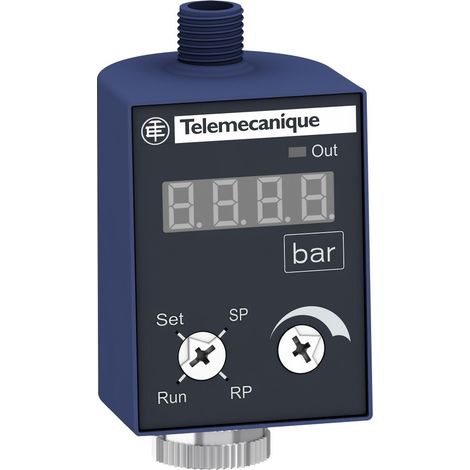 Zmlpa1p2sh Telemecanique Pressostat - Avec Afficheur - 4..20ma - Pnp - Hysteresis M12 - Osisense Xm