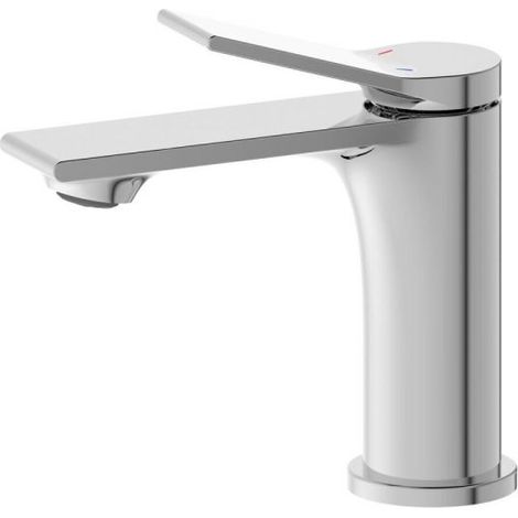 Miscelatore rubinetto lavabo lavello bagno ottone cromato con piletta SKY 87108