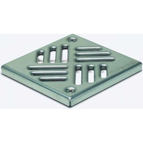 KESSEL Schlitzrost 27154 aus Edelstahl 1.4301, 138x138 (1/2)