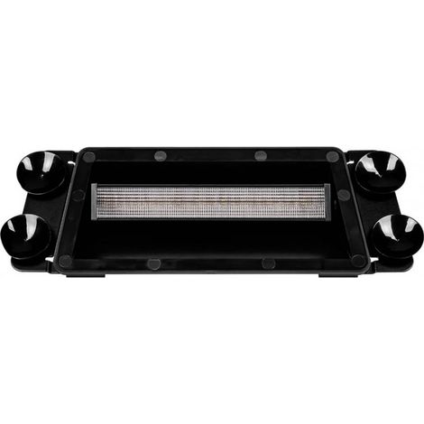 SecoRüt Lampeggiante anteriore LED Blitzer 12&24 Volt Strobo LW0054 Ventosa Arancione