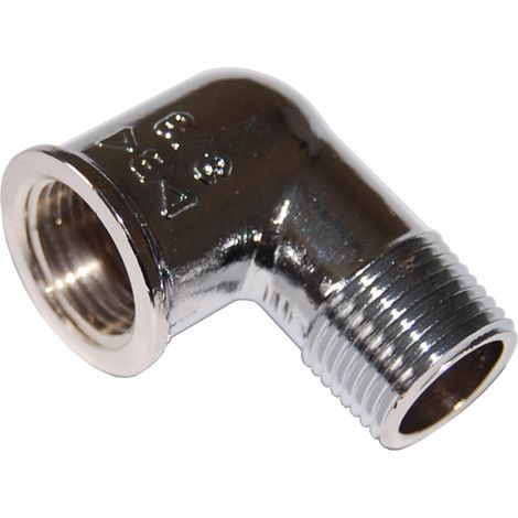 IDRAULICA - GOMITO MF 92 OTTONE CROMATO D 1/2- AMAFLEX- 10,0 pz