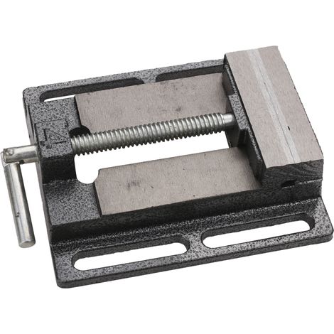 KS Tools - Etau à mors parallèles 100mm, ouverture 80mm pour perceuse colonne 500.8452/8453 - 500.8456 (1/3)