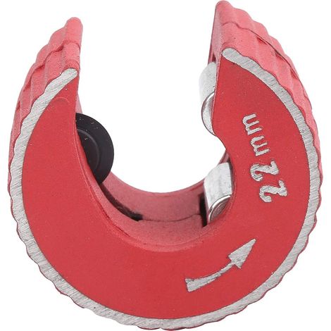 Coupe-tubes de 22 mm, mini-coupe-tubes ronds, outil portable de coupe de tubes en alliage pour tubes en cuivre et en aluminium. (1/4)