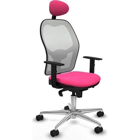 Piqueras y Crespo Jorquera silla de oficina rosa confortable