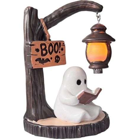 Veilleuse d'halloween avec Figurine de Livre (1/5)