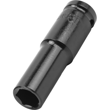 Adaptateur d'extension pour clé à chocs 13mm en acier carbone, longueur 78mm pour perceuse pneumatique