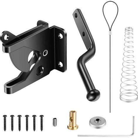 Loquet de Portail Jardin Verrouillage Automatique avec Ressort (1/5)