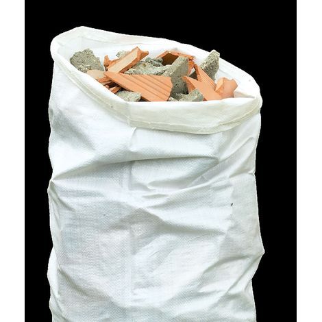 BATIBAG 140L Bauschuttsack aus gewebtem PE, 60 x 100 cm, 10 Stück (1/4)