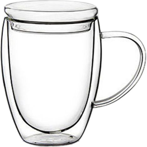 500 ml blauer Isolierbecher für Suppe, tragbarer Kunststoffbehälter mit Deckel und Löffel für Büro oder Schule (1/5)