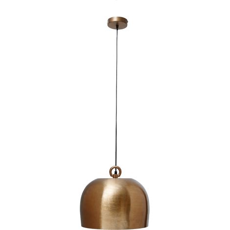 Lampada a Sospensione Art Deco 300 in Rame (1/3)