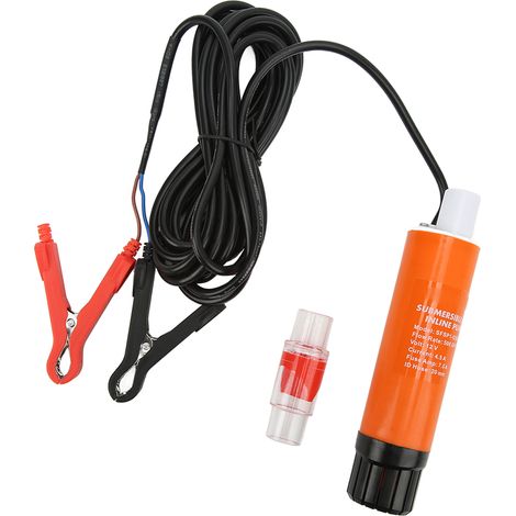 Pompe de cale 12 V 20 mm pour bateau, 500 GPH, portable, compacte et silencieuse, submersible, pour camping-cars, yachts et bateaux. (1/5)