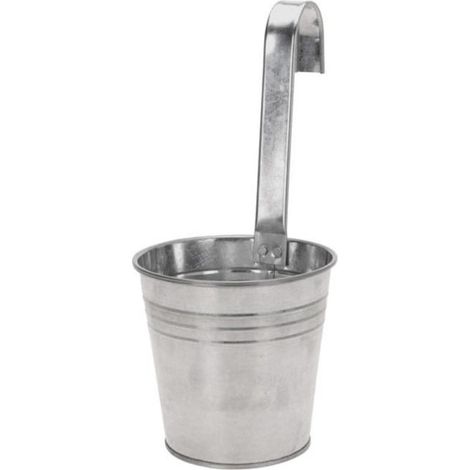 MACETA COLGAR ZINC 13x28 CM (1/3)