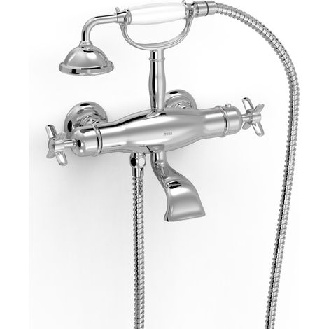 GRIFO TERMOSTÁTICO MURAL PARA BAÑERA Y DUCHA CON SALIDA DEL