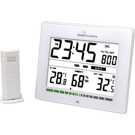 Mesure du taux de CO2/ Affichage du taux de CO2 Techno Line MA10402 (1/5)