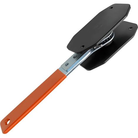 Outil Clé à Cliquet pour Piston de Frein, Clé De Frein Étrier Patin D'installation, Outil Presse à Main Accessoires Pour La Réparation Voiture, Épandeur De Piston Rotatif à 360 Degrés (Orange) (1/5)