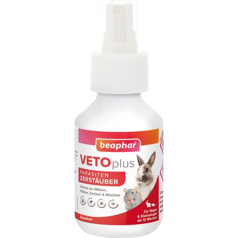 Beaphar VETOplus Parasiten Zerstäuber für Nager und Kleinsäuger - 100 ml (1/2)