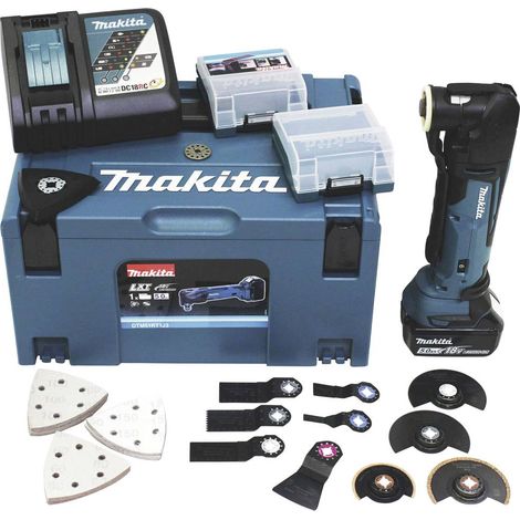 Makita DTM51RT1J3 Utensile multifunzione a batteria 18 V 5 Ah Quantità di batterie ricaricabili incluse 1 (1/5)