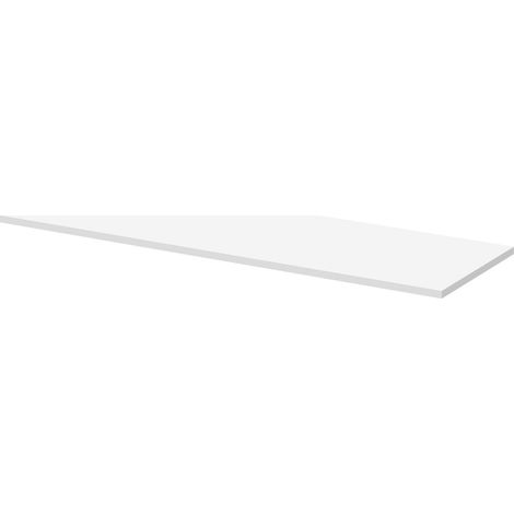 Wholesale Domestic Avant Satin White 1205mm x 390mm x 18mm MFC Laminate Worktop