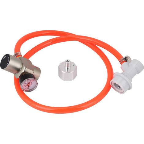 Régulateur De Gaz En Acier Inoxydable Tr21x4 Adaptateur De Régulateur De Co2 Pour Réservoir De Soda Corny Keg DistributeurMini Régulateur De Gaz CO2 Fût Brewing Equipment (1/5)