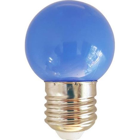 Lampadina a led blu E27 1w 230vac 360º 963027