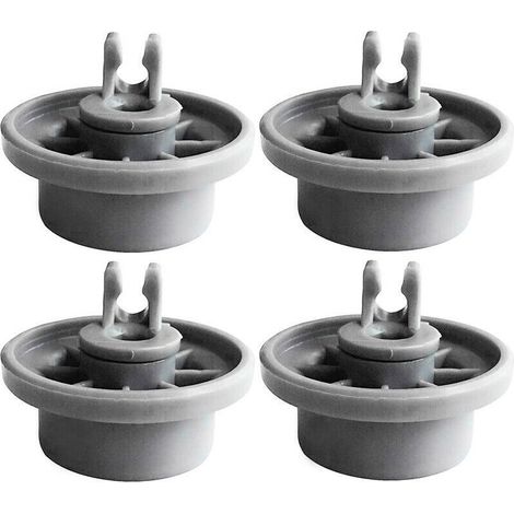 Ruedas para lavavajillas - Juego universal completo de 8 ruedas para la cesta inferior, ruedas para lavavajillas Bosch, Siemens, Neff 165314.