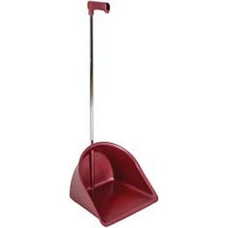 5PZ PALETTA RACCOGLI IMMONDIZIA BEVERLY PP MANICO METALLO CROMATO cm35x90h