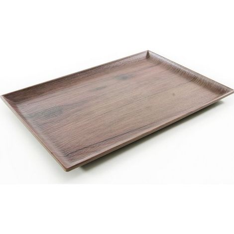 Vassoio da vetrina in melamina 30x20 Woody Baker