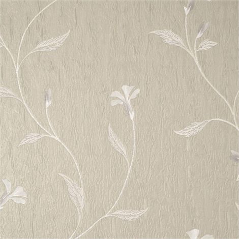 Vymura Bellagio Floral Trail Luxury Italian Vinyl Wallpaper Paste The Paper (1/4)