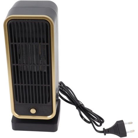 Chauffage d'appoint portable avec protection contre la surchauffe, technologie PTC (thermostat à couplage inductif), céramique, silencieux (40 dB), en ABS ignifugé, prise UE 220-250 V (1/5)