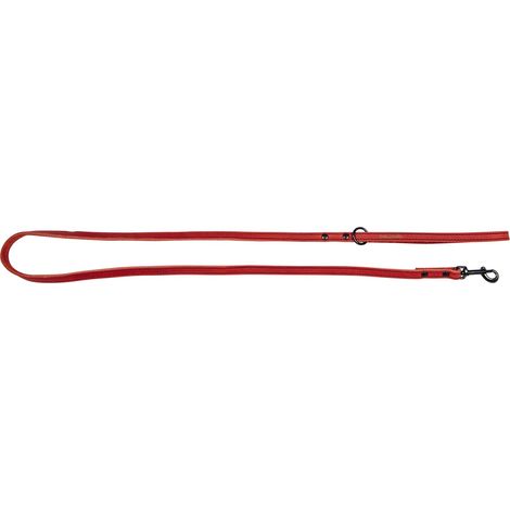 Laisse pour Chien 120 cm x 10 mm Rouge