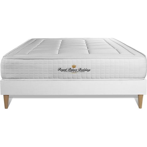 Matratzen- und Lattenrost-Set 140x190 cm - Balmoral