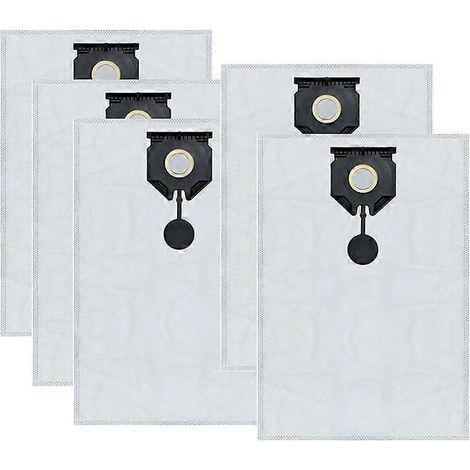 Lot de 5 sacs aspirateur haute filtration, remplace les modèles standard, idéal pour poussière fine, usage domestique et atelier, qualité durable, 5 pièces. (1/5)