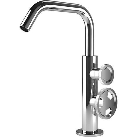 Tibò Rubinetto lavabo senza scarico - cromo TIB1C MG (1/2)