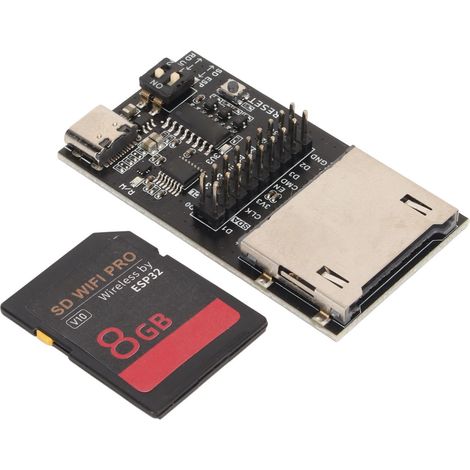 Module WiFi PRO pour Prusa MK3S+ Vorn, Transmission Cloud sans Fil avec Carte 8GB, Uploader et Lecteur Carte Intégré (1/5)