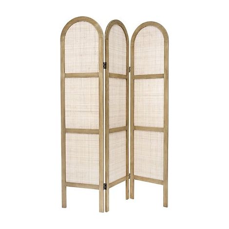 Biombo de rejilla de mimbre H170 cm - Atmosphera créateur d'intérieur (1/4)