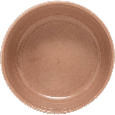 Lot de 6 Assiettes Creuses "Chloe" 14cm Moka