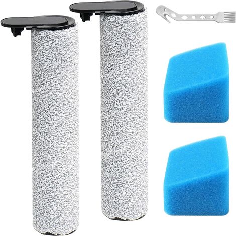 Rotierende Bürste + Filter Zubehör für JONR S20 Pro Nass- und Trockensauger Ersatzteile, 2 rotierende Bürsten + 2 HEPA-Filter + 1 Bürste (1/5)