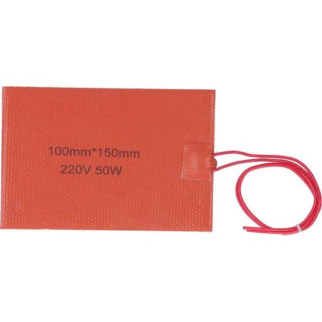 Coussin chauffant isolant en silicone pour fût, à chauffage rapide, pour équipements industriels, 220 V, 50 W