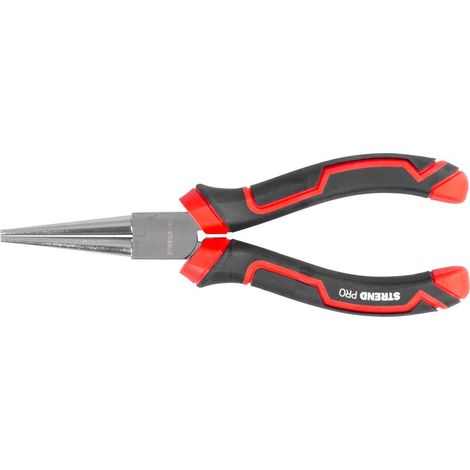 Zange Strend Pro Premium ComfortGrip DL415, 160 mm, mit runden Backen, gerade, für Sicherungsringe