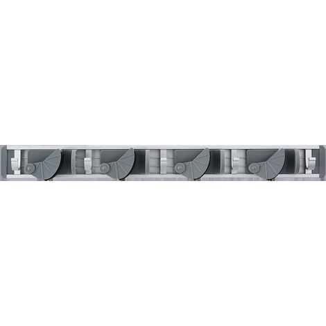 Soporte para herramientas Greenmill, aluminio, diámetro de tronzado de 15,8-24,5 mm, almacenamiento seguro, ideal para organizar tu taller o jardín