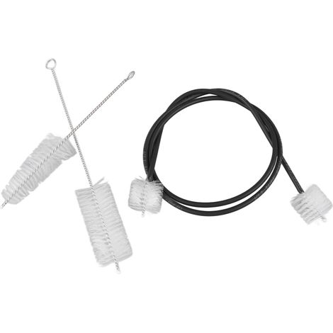 Ensemble de nettoyage de 3 pièces pour cor, comprenant une brosse en corde pour trompette française et un ensemble d'outils de nettoyage pour instruments. (1/5)