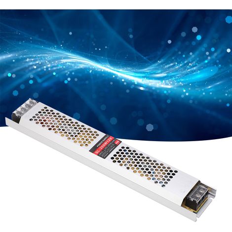 Alimentation à découpage ultra-mince 200 W pour bande LED 12 V 16,7 A (1/5)