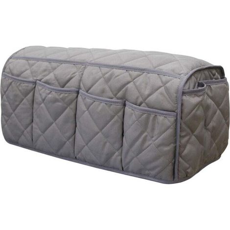 Sac de rangement pour accoudoir de canapé, sac de rangement pour chaise, sac de rangement antidérapant peut contenir des tablettes, des téléphones portables, des livres, des magazines et des télécomm (1/4)