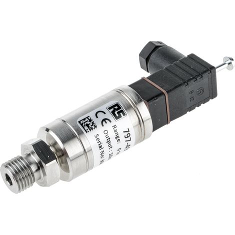 Capteur de pression, Relative 100bar max, pour Air, Gaz, Liquide Hydraulique, Liquide, Eau, G1/4, 312 V c.c., ( Prix pour 1 ) (1/2)