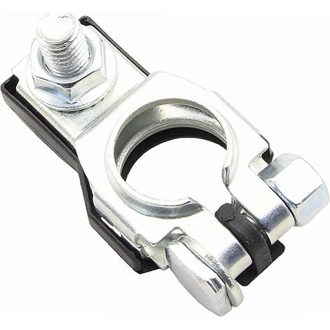 Clip di collegamento per batteria auto da 1/2", terminale batteria in rame puro stagnato, ricambi auto professionali.