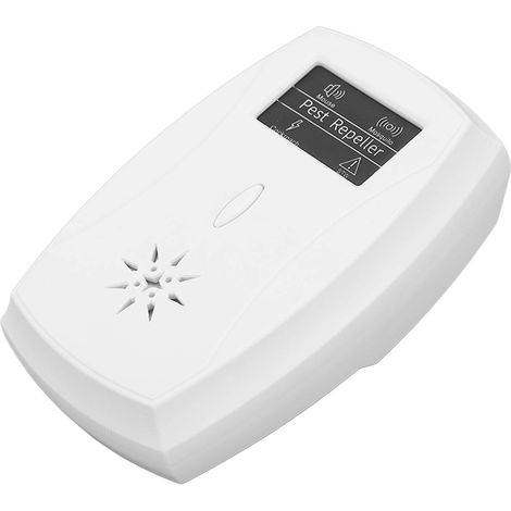 Ultraschall-Nagetier- und Schädlingsbekämpfungsgerät, EU-Stecker 100-230V, für den Innen- und Außenbereich, schützt vor Mäusen, Ratten, Bettwanzen, Spinnen und elektrischen Geräten mit Steckeranschlus (1/5)