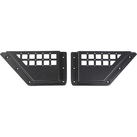 Türablagefächer für Ford, seitliche Organizer-Box-Einsätze – Schwarz