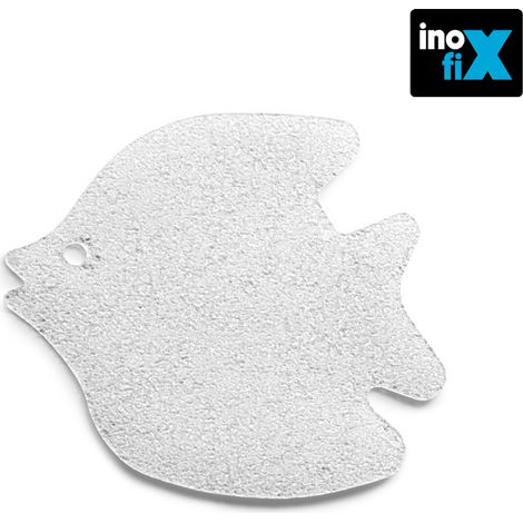 INOFIX 5302-0 rutschfeste Klebefiguren in Fischform (Blister 12 Einheiten)